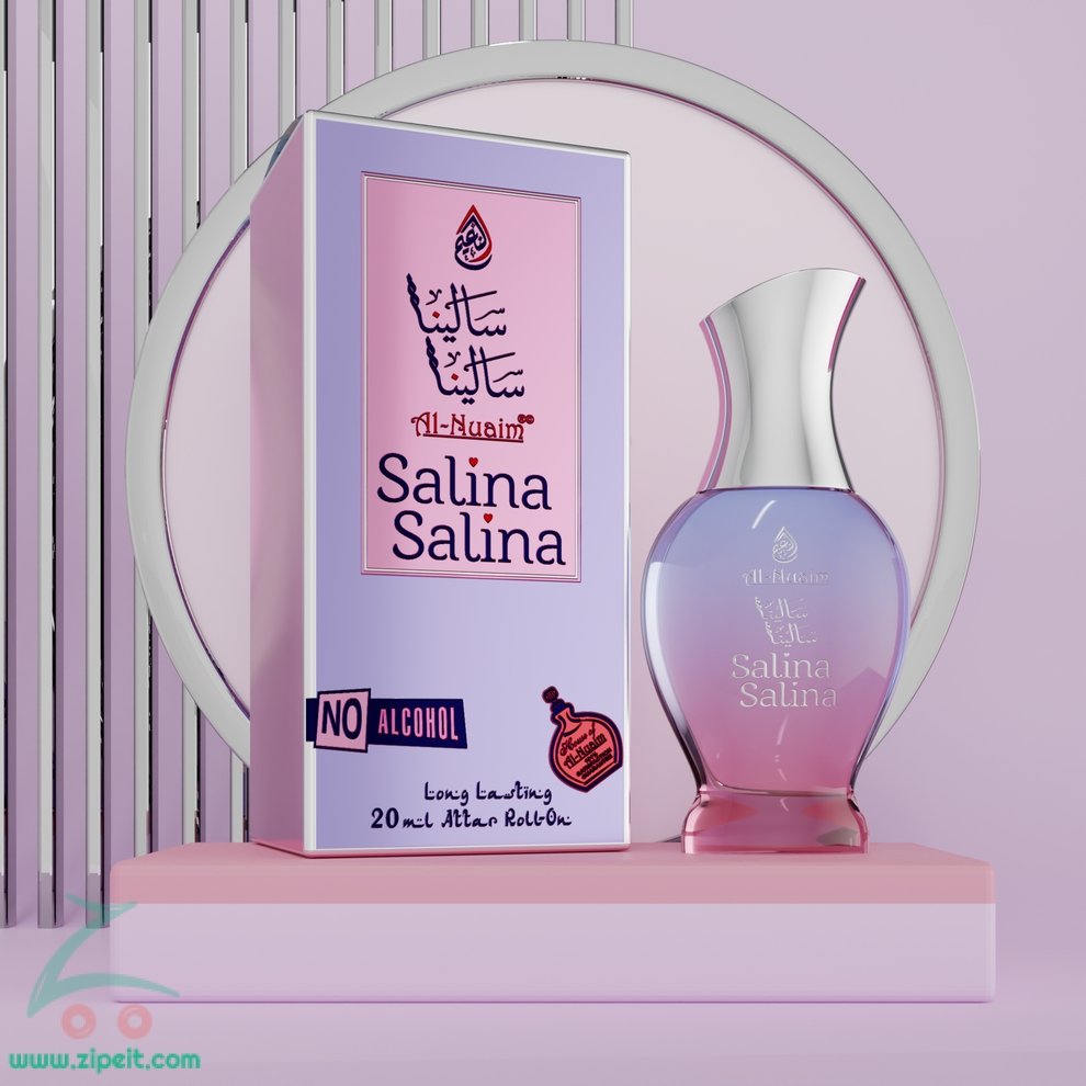Salina by Al Nuaim – Fresh Floral Woody Fragrance | Citrus • Jasmine • Amber | Attar Roll-on 20ml